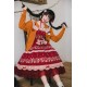 Yolanda Cranberry And Four-Leaf Clover Cardigan Skirt JSK and OP(Reservation/3 Colours/Full Payment Without Shipping)